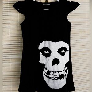 Toddler 3t Misfits Fiend Skull Dress